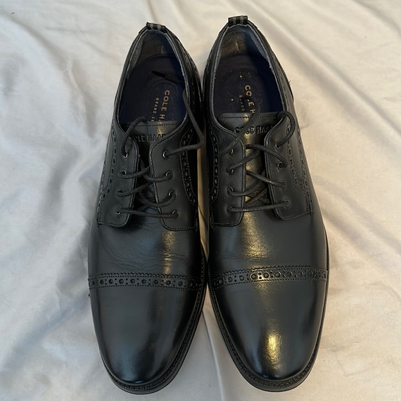Cole Haan Other - Cole Haan Men’s 8D Grand 360 Black Derby Dress Shoes